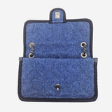 Paris-Salzburg medium wool single flap bag