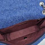 Paris-Salzburg medium wool single flap bag
