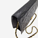 VINTAGE DIAMAND QUILTED FLAP BAG