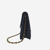 VINTAGE DIAMAND QUILTED FLAP BAG