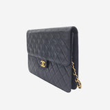 VINTAGE DIAMAND QUILTED FLAP BAG