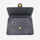 VINTAGE DIAMAND QUILTED FLAP BAG