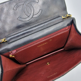 VINTAGE DIAMAND QUILTED FLAP BAG