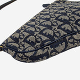 JACQUARD CANVAS SADDLE