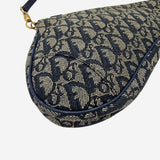 JACQUARD CANVAS SADDLE