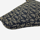 JACQUARD CANVAS SADDLE