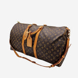 MONOGRAM CANVAS KEEPALL 55 BANDOULIERE