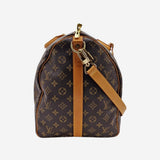 MONOGRAM CANVAS KEEPALL 55 BANDOULIERE