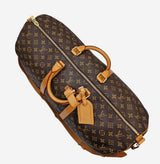 MONOGRAM CANVAS KEEPALL 55 BANDOULIERE