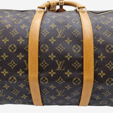 MONOGRAM CANVAS KEEPALL 55 BANDOULIERE