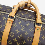 MONOGRAM CANVAS KEEPALL 55 BANDOULIERE