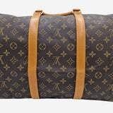 MONOGRAM CANVAS KEEPALL 55 BANDOULIERE