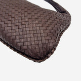 MEDIUM MØRKEBRUN CLASSIC VENETA HOBO