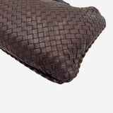 MEDIUM MØRKEBRUN CLASSIC VENETA HOBO