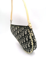 Coated Canvas Saddle Bag taske fra brand: DIOR - We Do Vintage
