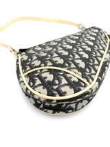 Coated Canvas Saddle Bag taske fra brand: DIOR - We Do Vintage