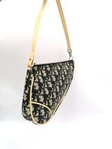 Coated Canvas Saddle Bag taske fra brand: DIOR - We Do Vintage