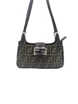Zucca Baguette shoulder bag taske fra brand: FENDI - We Do Vintage