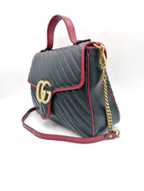 GG Marmont Top handle Medium taske fra brand: GUCCI - We Do Vintage