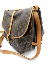 Monogram Canvas Saumur 35 taske fra brand: LOUIS VUITTON - We Do Vintage