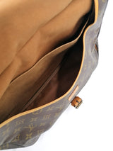 Monogram Canvas Saumur 35 taske fra brand: LOUIS VUITTON - We Do Vintage