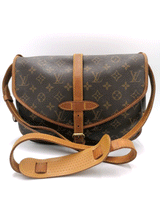 Monogram Canvas Saumur 30