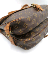Monogram Canvas Saumur 30