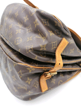 Monogram Canvas Saumur 35