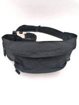 Sort Nylon bæltetaske taske fra brand: PRADA - We Do Vintage