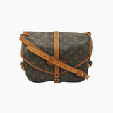 Monogram Canvas Saumur 30 taske fra brand: LOUIS VUITTON - We Do Vintage