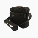 Brun nylon crossbody taske fra brand: PRADA - We Do Vintage