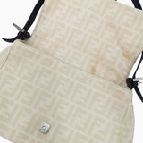 Beige Zucca mamma baguette taske fra brand: FENDI - We Do Vintage