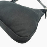 Sort canvas mamma baguette taske fra brand: FENDI - We Do Vintage