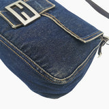 Denim mamma baguette taske fra brand: FENDI - We Do Vintage