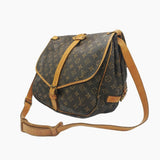 MONOGRAM CANVAS SAUMUR 35 taske fra brand: LOUIS VUITTON - We Do Vintage