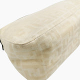 BEIGE ZUCCA MAMMA BAGUETTE taske fra brand: FENDI - We Do Vintage