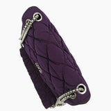 lilla bubble quilt flap bag taske fra brand: CHANEL - We Do Vintage