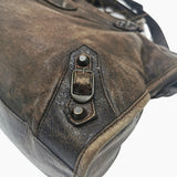 BRUN CITY BAG taske fra brand: BALENCIAGA - We Do Vintage