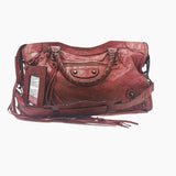 PINK/RØD CITY BAG taske fra brand: BALENCIAGA - We Do Vintage