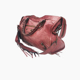 PINK/RØD CITY BAG taske fra brand: BALENCIAGA - We Do Vintage