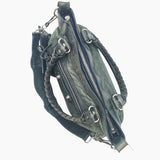 grågrøn mini city bag taske fra brand: BALENCIAGA - We Do Vintage