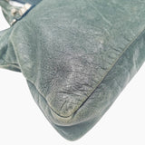 grågrøn mini city bag taske fra brand: BALENCIAGA - We Do Vintage