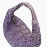 Large Lilla Classic Veneta hobo taske fra brand: BOTTEGA VENETA - We Do Vintage