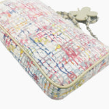 Watercolor canvas flap bag small taske fra brand: CHANEL - We Do Vintage