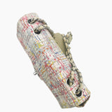 Watercolor canvas flap bag small taske fra brand: CHANEL - We Do Vintage