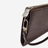 BRUN EPI LÆDER POCHETTE ACCESSOIRES
