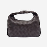 MEDIUM MØRKEBRUN CLASSIC VENETA HOBO taske fra brand: BOTTEGA VENETA - We Do Vintage