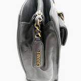 Sort CC lambskin handbag Tote taske fra brand: CHANEL - We Do Vintage