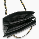 Sort CC lambskin handbag Tote taske fra brand: CHANEL - We Do Vintage