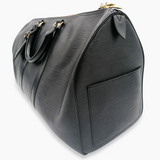 Sort Epi læder Keepall 45 taske fra brand: LOUIS VUITTON - We Do Vintage